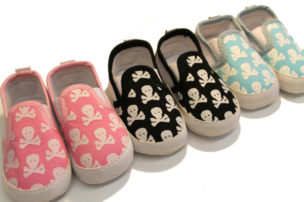 Funky Baby Shoes, Skull Baby Shoes, Socks
