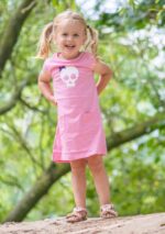 Skull & Bow Baby & Toddler Dress Skull & Bow Baby Dress Toddler Dress Pink Cheap