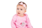 Skull Pink Baby Sleepsuit