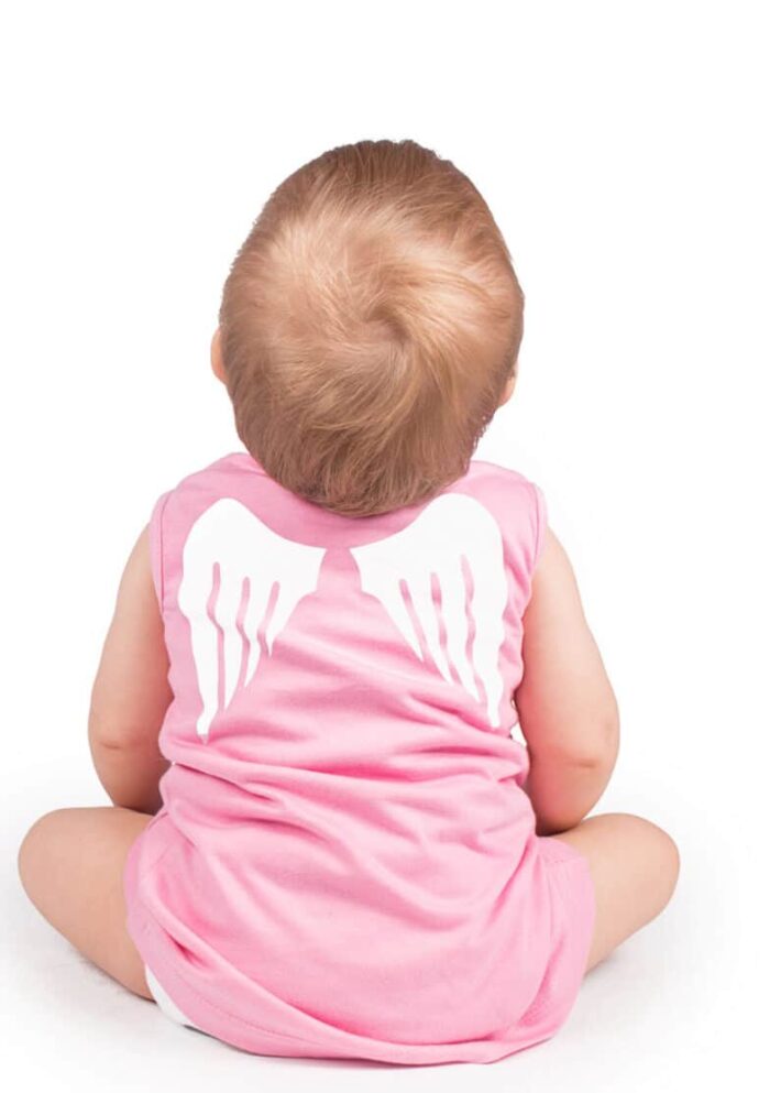 Angel Wings Cute Baby Dresses Girls Dress