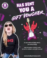 Baby Moo's Clothes Gift Voucher Card