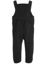 Black Baby Dungarees Toddler & Kids Dungas Back