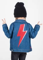 David Bowie Baby & Kids Denim Jacket Ziggy Stardust Toddler Coat