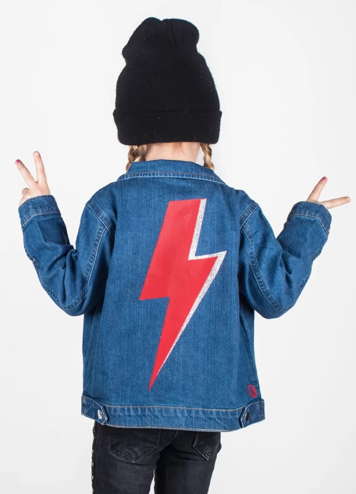 David Bowie Baby & Kids Denim Jacket Ziggy Stardust Toddler Coat