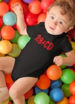 AB/CD Baby Grow Black AC/DC Rock Inspired Infant Bodysuit Boys