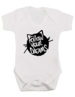 Follow Your Dreams Baby Grow Bodysuit