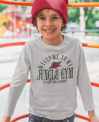 Guns N Roses Rock n Roll Kids T-shirt Jungle Gym Top