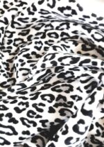 Black & White Leopard Print Baby Clothes