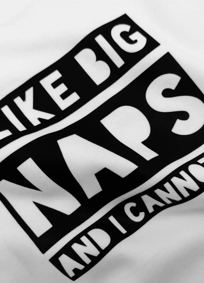 Monochrome I Like Big Naps Hip Hop Baby Clothes Print