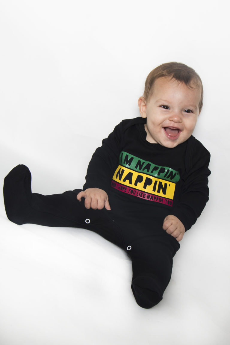 Rasta Reggae Baby Sleepsuit Outfit