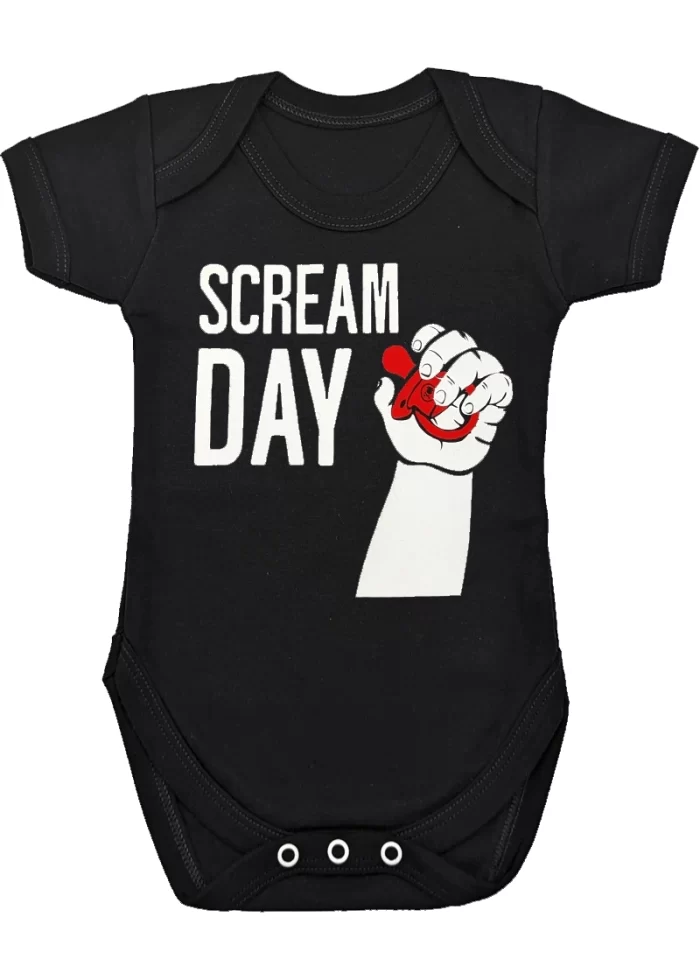 Scream Day Pop Punk Baby Grow Green Day