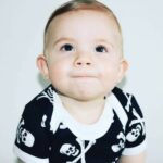 Skull & Crossbones Goth Baby Grow Bodysuit