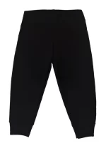Slim Fit Baby Trousers Toddler & Kids Black Joggers