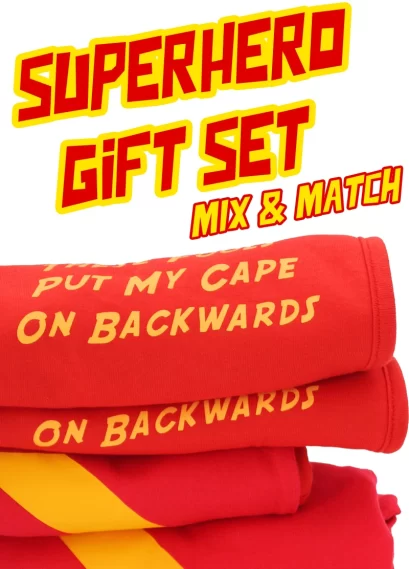 Superhero Baby Gift Set - Make Your Own Mix & Match Comic Baby Present