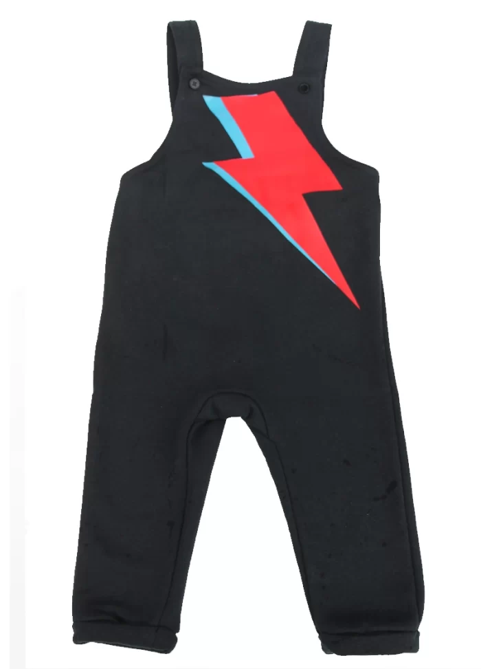Ziggy Stardust David Bowie Baby Toddler Dungarees